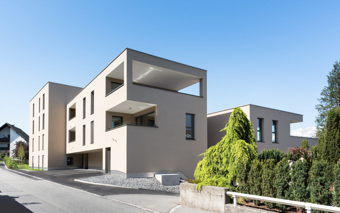Wohnanlage Alte Landstraße, Feldkirch (© studioWälder) Wohnanlage Alte Landstraße, Feldkirch (© studioWälder)