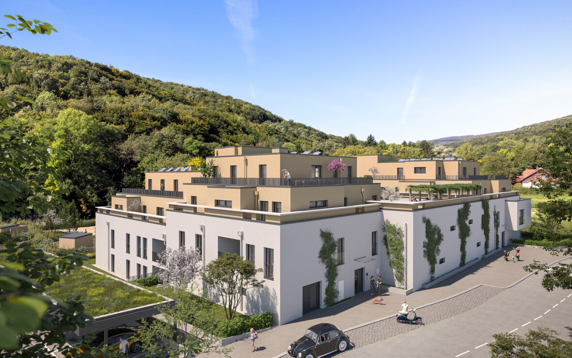 211223_RhombergBau_Mauerbach_Strassenseite 211223_RhombergBau_Mauerbach_Strassenseite