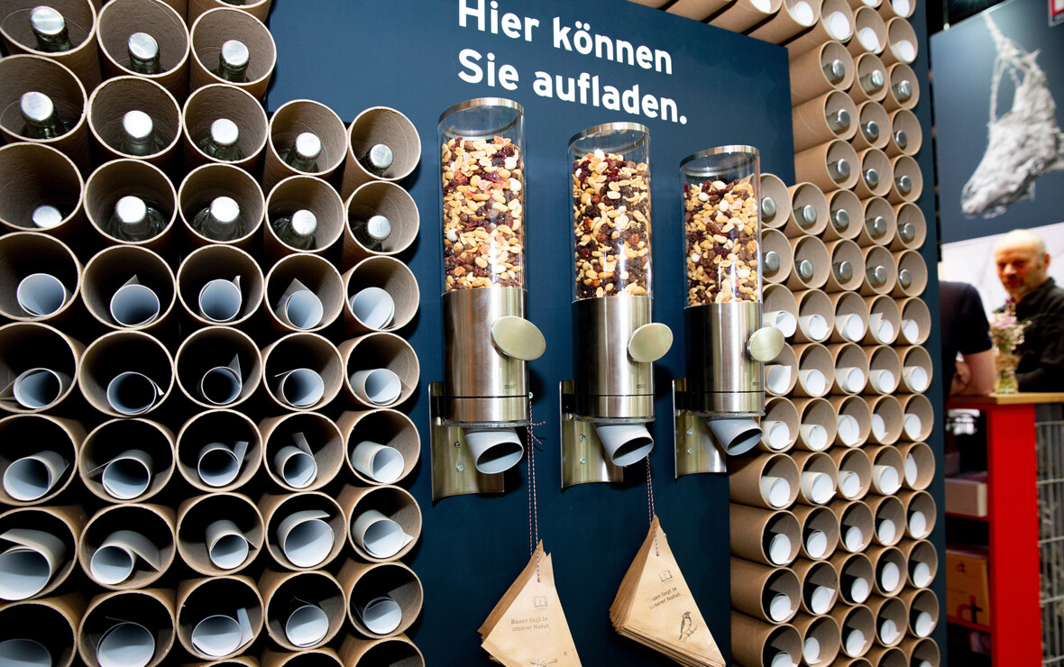 Besuchermagnet: Hier können Sie aufladen. Besuchermagnet: Hier können Sie aufladen.