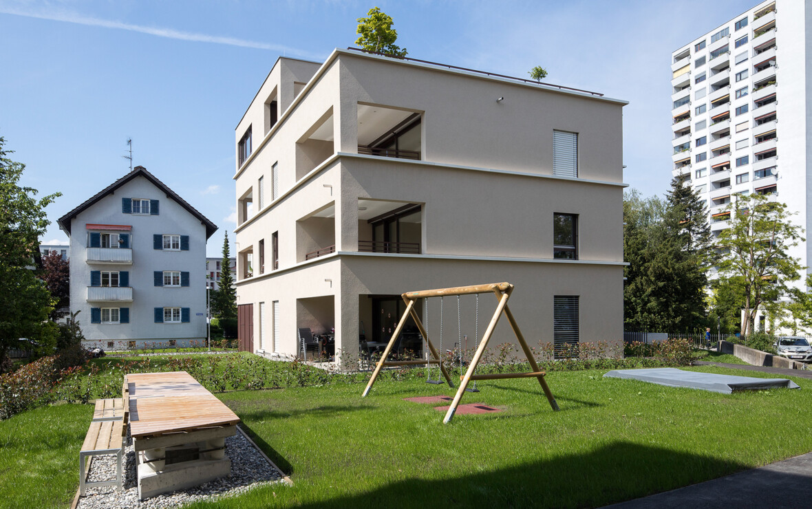 Wohnanlage Heldendankstraße, Bregenz (© Walser) Wohnanlage Heldendankstraße, Bregenz (© Walser)