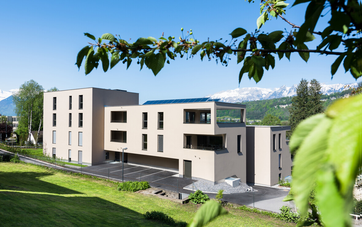 Wohnanlage Alte Landstraße, Feldkirch (© studioWälder) Wohnanlage Alte Landstraße, Feldkirch (© studioWälder)