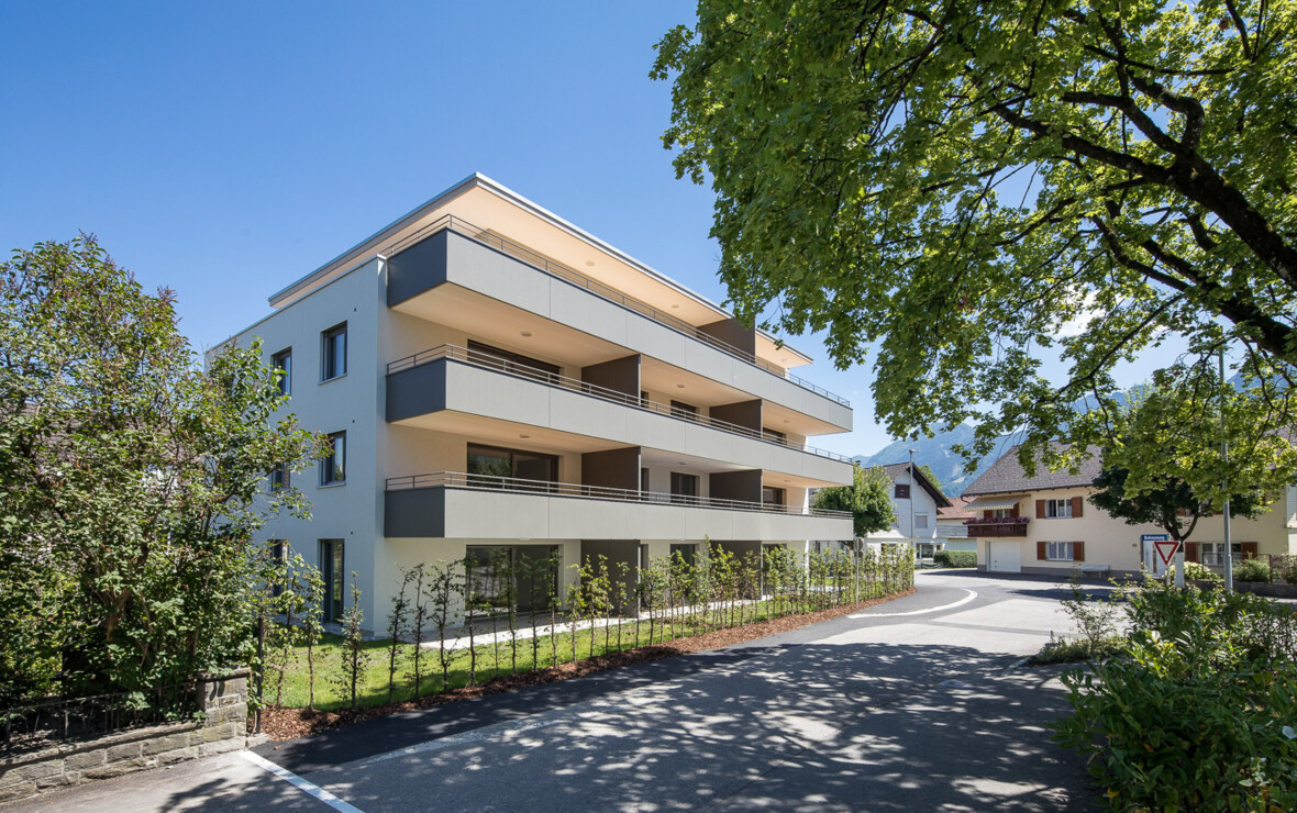 Wohnanlage Altach Goststraße (© Walser) Wohnanlage Altach Goststraße (© Walser)