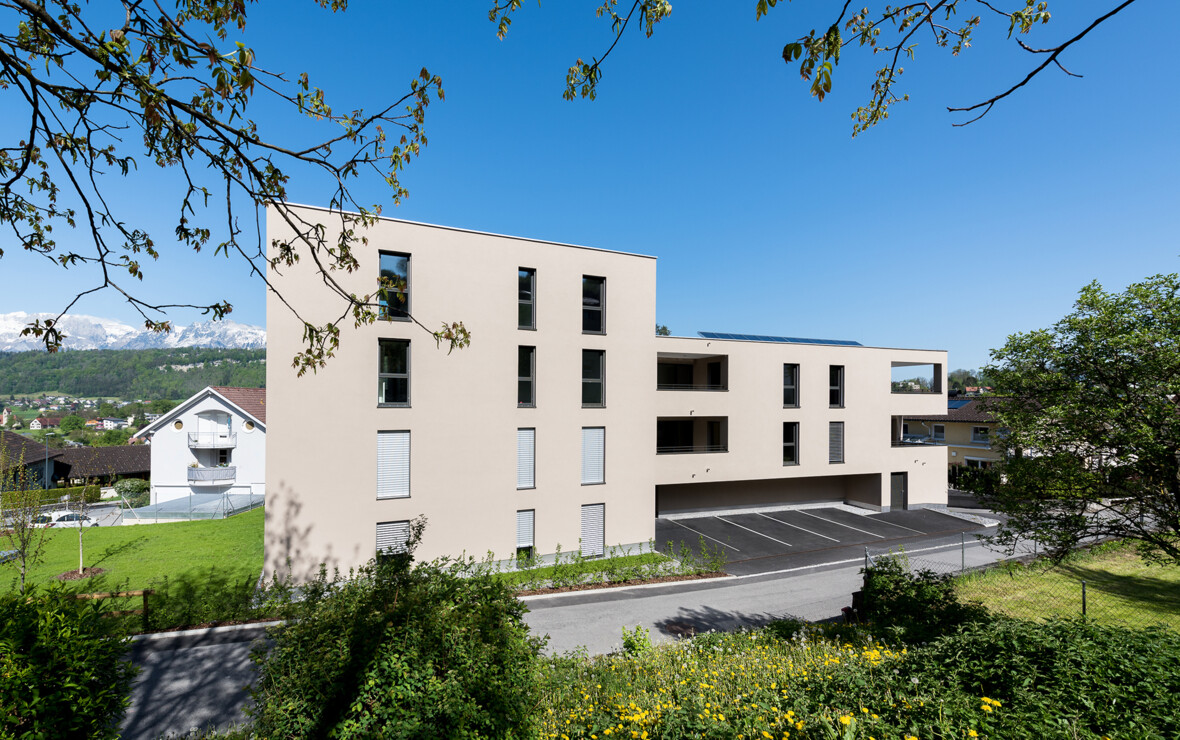 Wohnanlage Alte Landstraße, Feldkirch (© studioWälder) Wohnanlage Alte Landstraße, Feldkirch (© studioWälder)