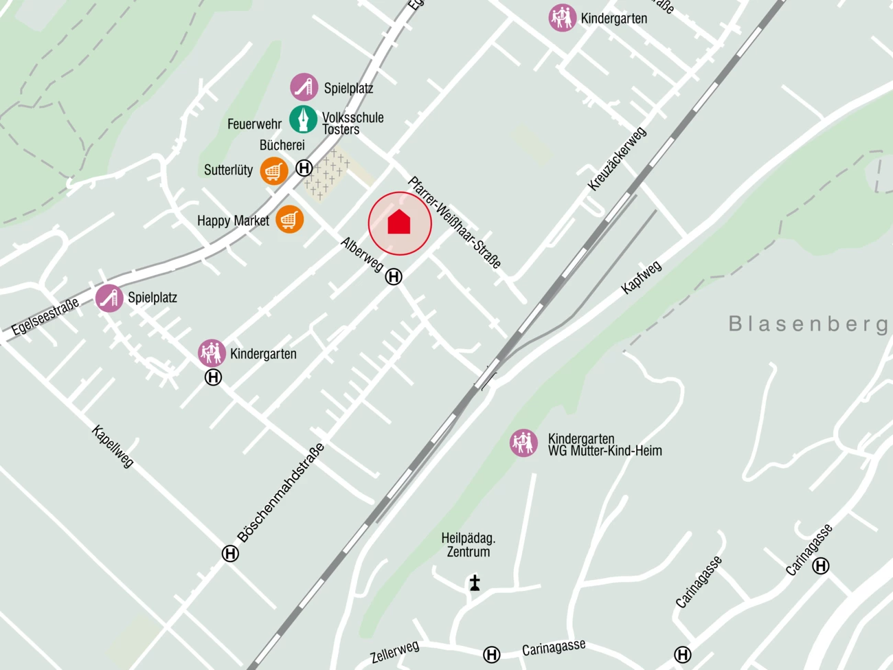Ortsplan Pfarrer-Weißhaar-Straße (1)
