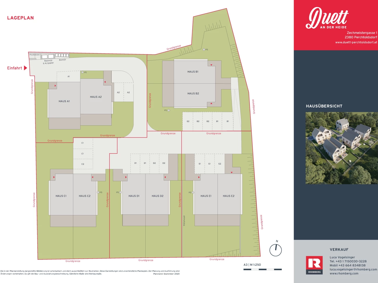 420x297 Duett an der Heide Lageplan