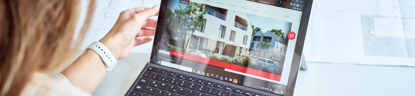Microsoft Surface Website Closeup Plan Architekt