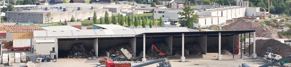 Rhomberg Ressourcen Center Rheintal Vogelperspektive