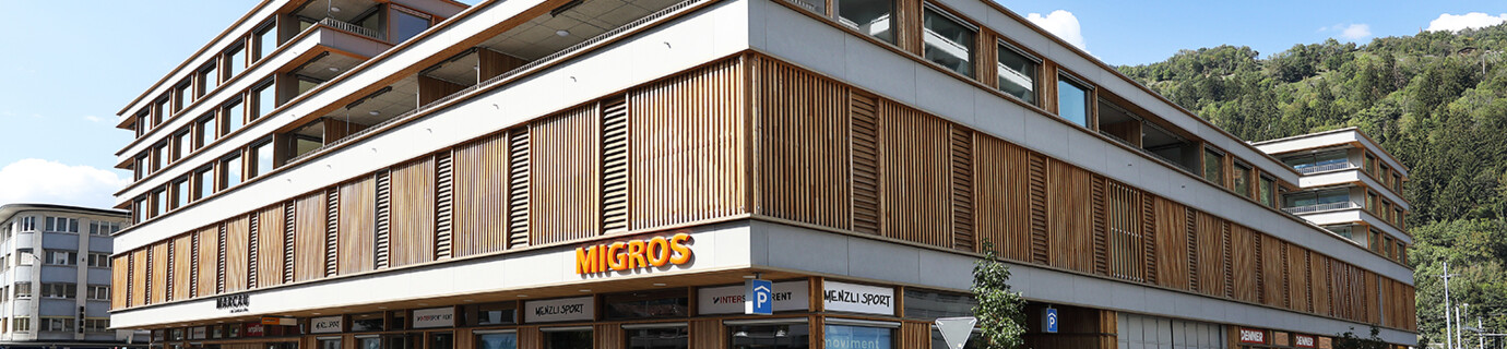 Wohn- und Geschäftshaus MARCAU, Ilanz-Glion