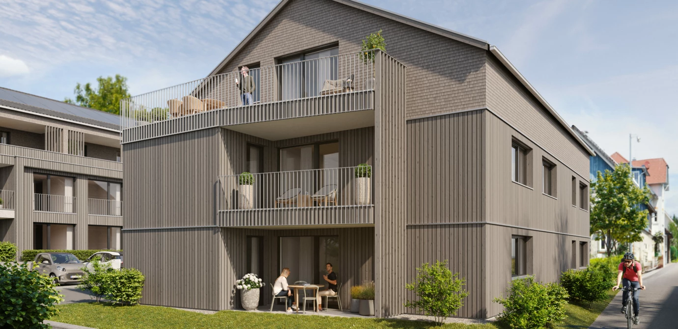 Leistbarer Wohnraum beim Mietwohn-Bauprojekt in Heiligenberg (D)