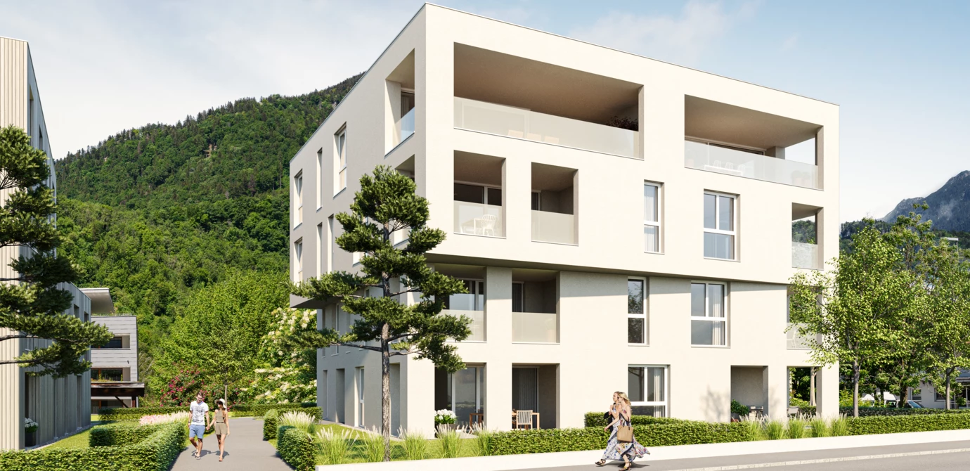 Zürcherstraße Rendering Aussenansicht 2