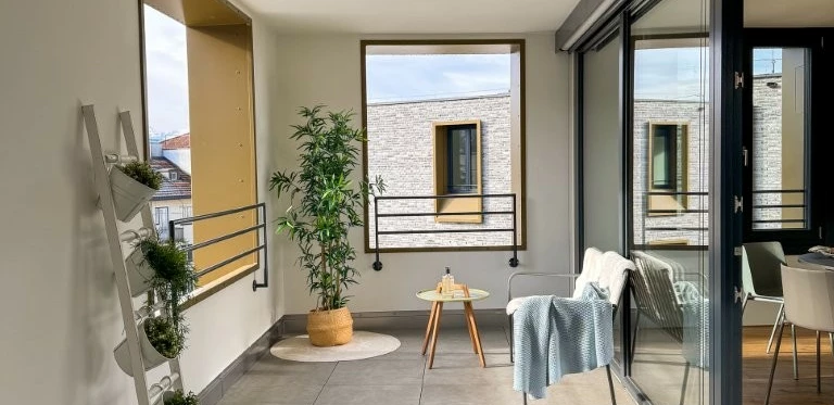 WA Kreuzgasse Musterwohnung Terrasse 4