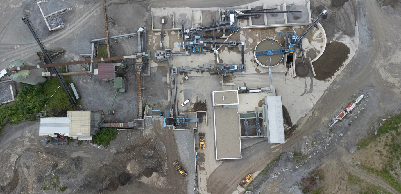 Die neue Nassaufbereitungsanlage im Ressourcen Center Rheintal ist die fortschrittlichster ihrer Art in der gesamten Region. Bild: Rhomberg Bau