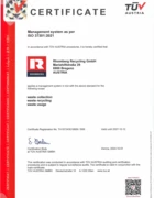 ISO 37301 Compliance Management Rhomberg Recycling GmbH EN ISO 37301 Compliance Management Rhomberg Recycling GmbH EN