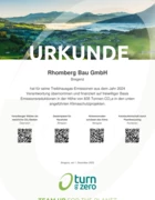 turn to zero Rhomberg Bau GmbH