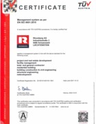 ISO 9001 QM, ISO 14001 EM Rhomberg Bau AG FL EN ISO 9001 QM, ISO 14001 EM Rhomberg Bau AG FL EN