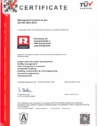 ISO 9001 QM, ISO 14001 EM Rhomberg Bau AG FL EN ISO 9001 QM, ISO 14001 EM Rhomberg Bau AG FL EN