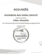 EcoVadis Nachhaltigkeitsrating EcoVadis Nachhaltigkeitsrating