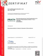 ISO 37301 Compliance Management Bauunternehmung Ing. Prath