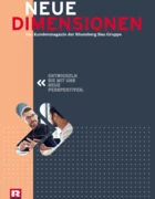 Kundenmagazin "Neue Dimensionen" 2019 Kundenmagazin "Neue Dimensionen" 2019
