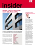 Insider Ausgabe 2012: Aktuelles von der Rhomberg Bau AG Insider Ausgabe 2012: Aktuelles von der Rhomberg Bau AG