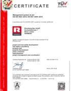 ISO 9001 QM, ISO 14001 EM Rhomberg Bau GmbH Germany