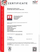 ISO 9001 QM, ISO 14001 EM Rhomberg Bau GmbH Germany