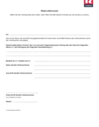 Widerrufsformular Rhomberg Energie Widerrufsformular Rhomberg Energie