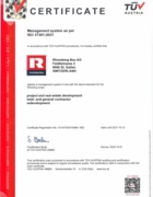 ISO 19600 CM Compliance Management System Rhomberg Bau AG (CH) EN ISO 19600 CM Compliance Management System Rhomberg Bau AG (CH) EN