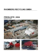 Preisliste Rhomberg Recycling 2023 Preisliste Rhomberg Recycling 2023