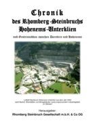 Chronik des Steinbruchs Hohenems-Unterklien