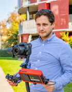 The man behind the camera: Marcel Milohnic.