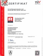 ISO 9001 QM, ISO 14001 UM Rhomberg Bau GmbH D ISO 9001 QM, ISO 14001 UM Rhomberg Bau GmbH D