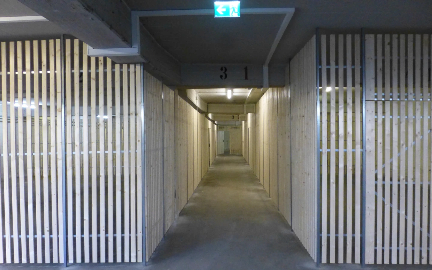 Rhomberg's Fabrik Holzzaun im Inneren 2