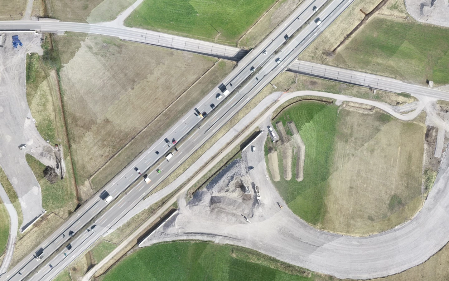 A14 Rheintal Walgau Autobahn AST Rheintal Mitte  L45, Hauptbaumaßnahme