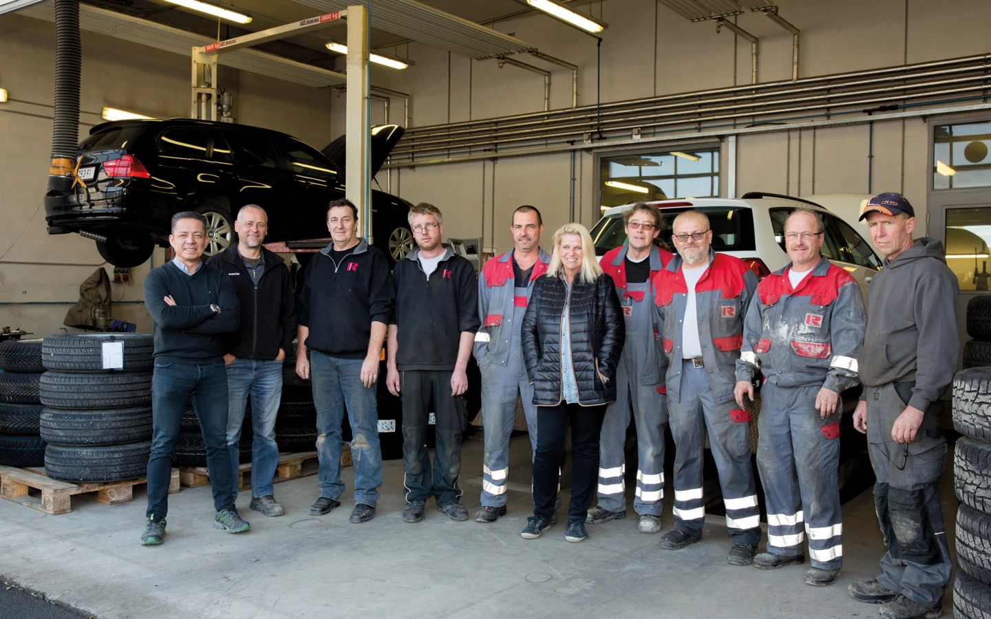 Unser starkes Werkstatt-Team. Unser starkes Werkstatt-Team.