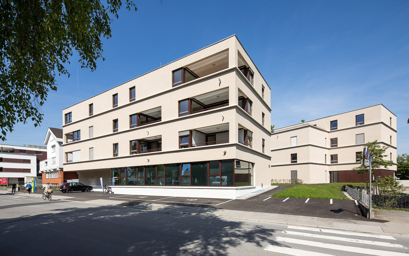 Wohnanlage Heldendankstraße, Bregenz (© Walser) Wohnanlage Heldendankstraße, Bregenz (© Walser)