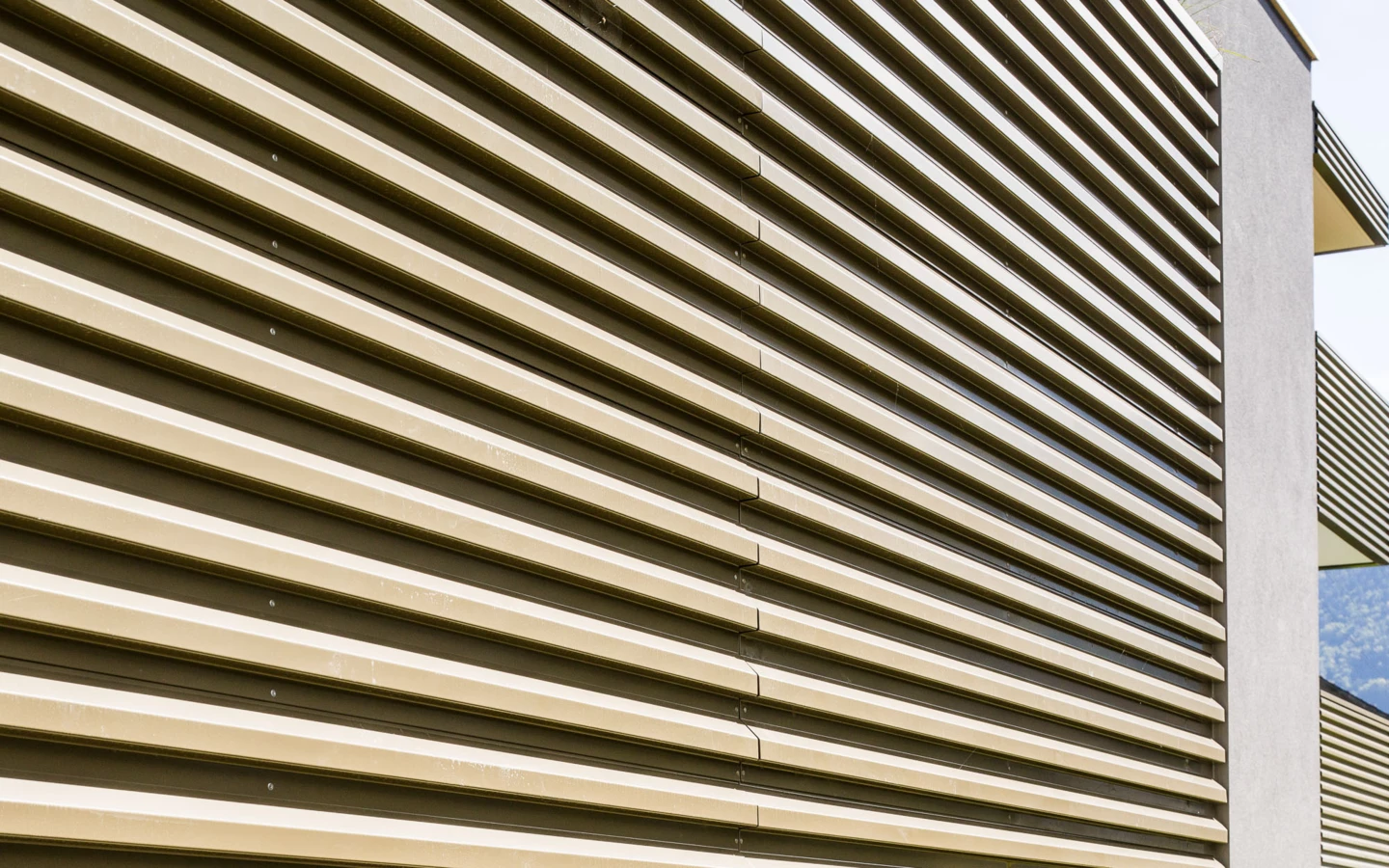 Wohnanlage Bahnhofsstrasse Vandans aussen Fassade
