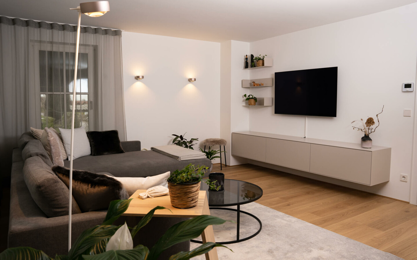Generalsanierung Rhomberg Bau EFH Bohle Wohnzimmer nachher Generalsanierung Rhomberg Bau EFH Bohle Wohnzimmer nachher