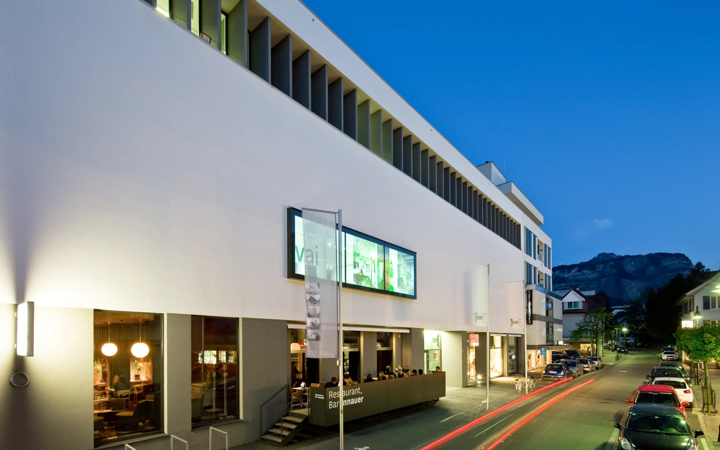 Umbauen und Sanieren , Generalsanierung Alte Naturschau Dornbirn Generalsanierung Aussenansicht 3