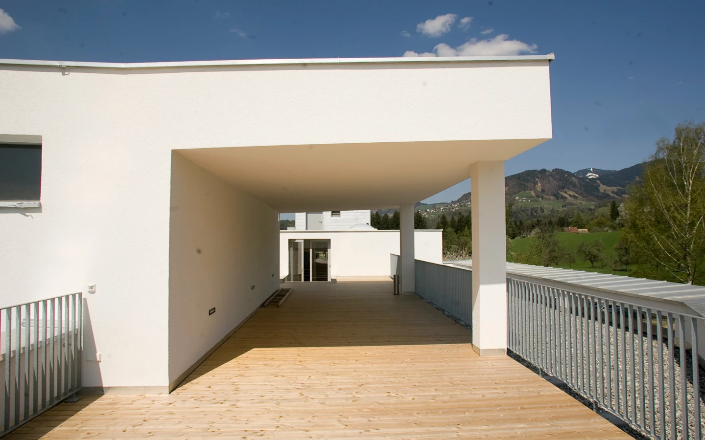 Bildungshaus Batschuns Generalsanierung Balkon