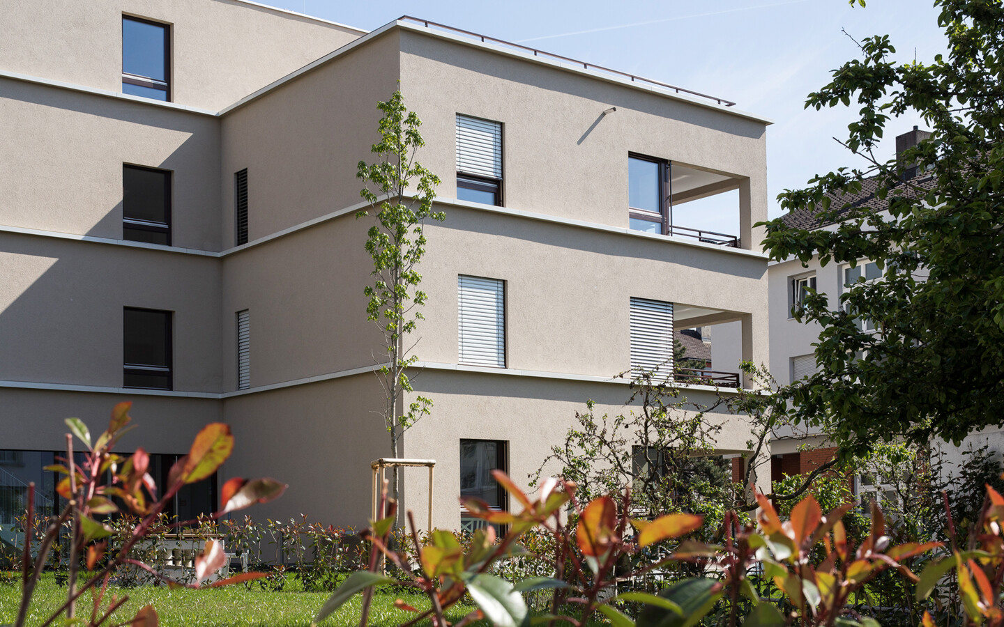 Wohnanlage Heldendankstraße, Bregenz (© Walser) Wohnanlage Heldendankstraße, Bregenz (© Walser)