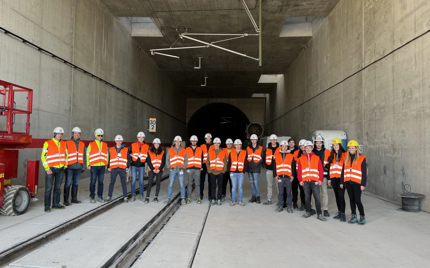 HTL Rankweil Rhomberg Bau Deutschland Gruppenfoto