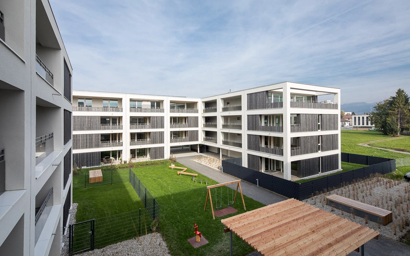 Wohnanlage St. Gebhardstraße, Bregenz (© Walser)
Wohnanlage St. Gebhardstraße, Bregenz (© Walser)