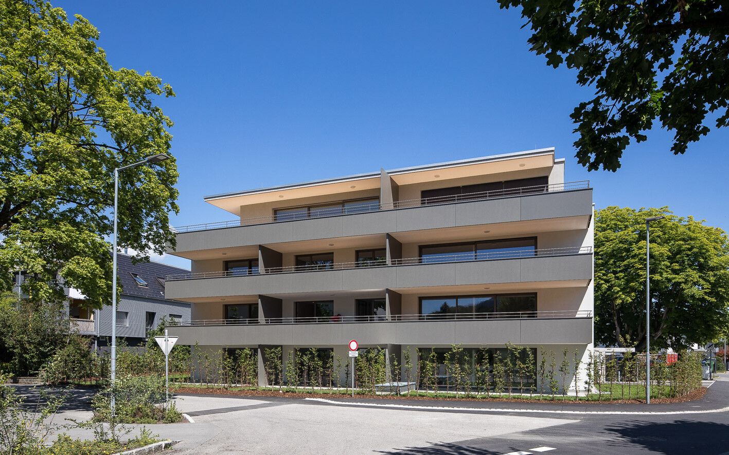 Wohnanlage Altach Goststraße (© Walser) Wohnanlage Altach Goststraße (© Walser)