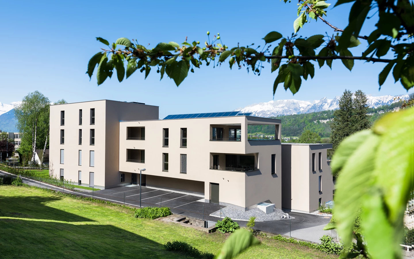 Wohnanlage Alte Landstraße, Feldkirch (© studioWälder) Wohnanlage Alte Landstraße, Feldkirch (© studioWälder)