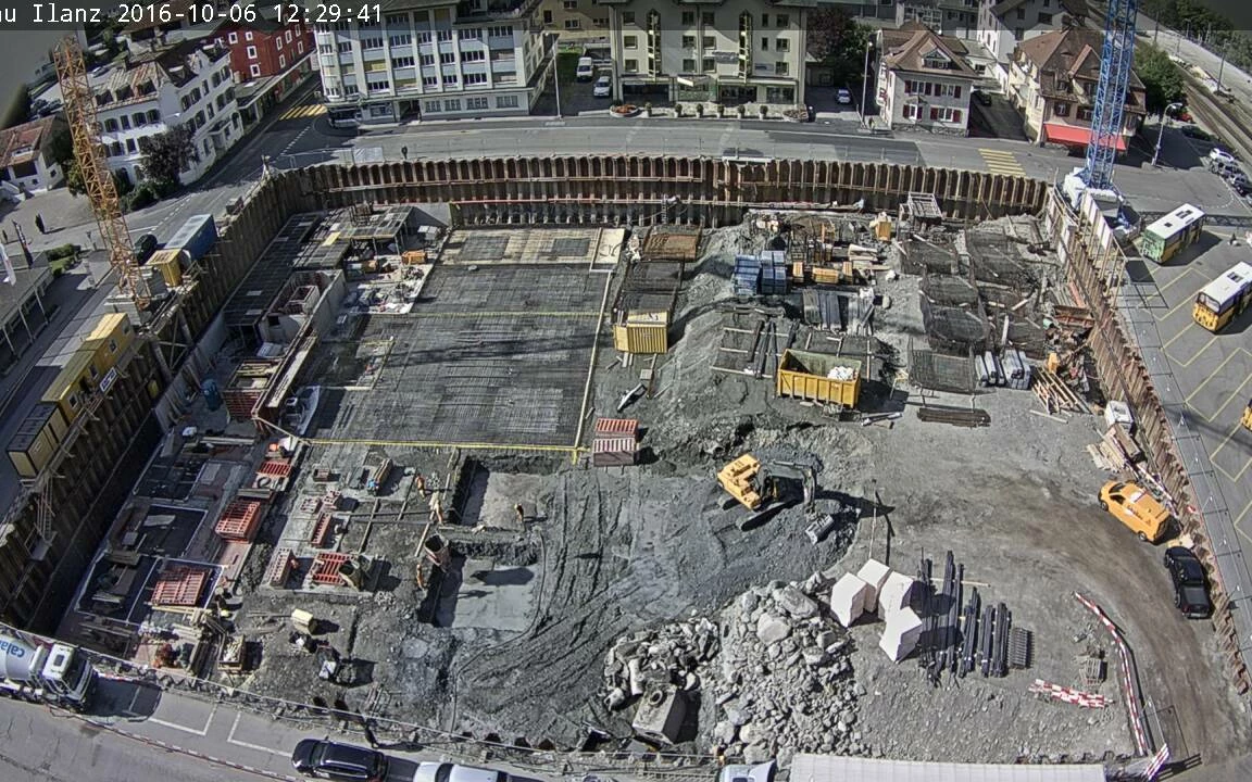 Webcam-Baustellenfoto vom 10. Juni 2016 Webcam-Baustellenfoto vom 10. Juni 2016