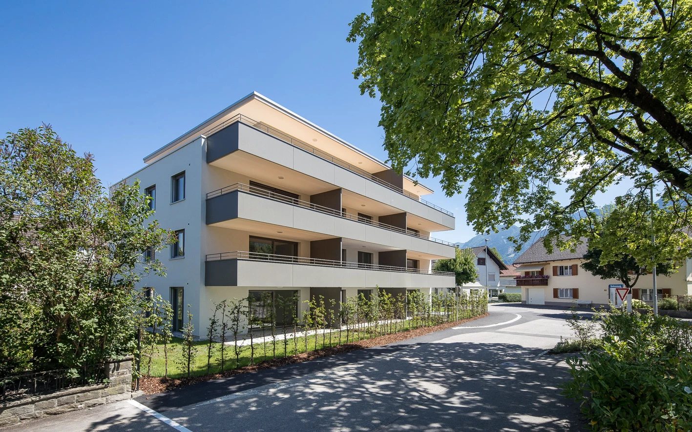Wohnanlage Altach Goststraße (© Walser) Wohnanlage Altach Goststraße (© Walser)