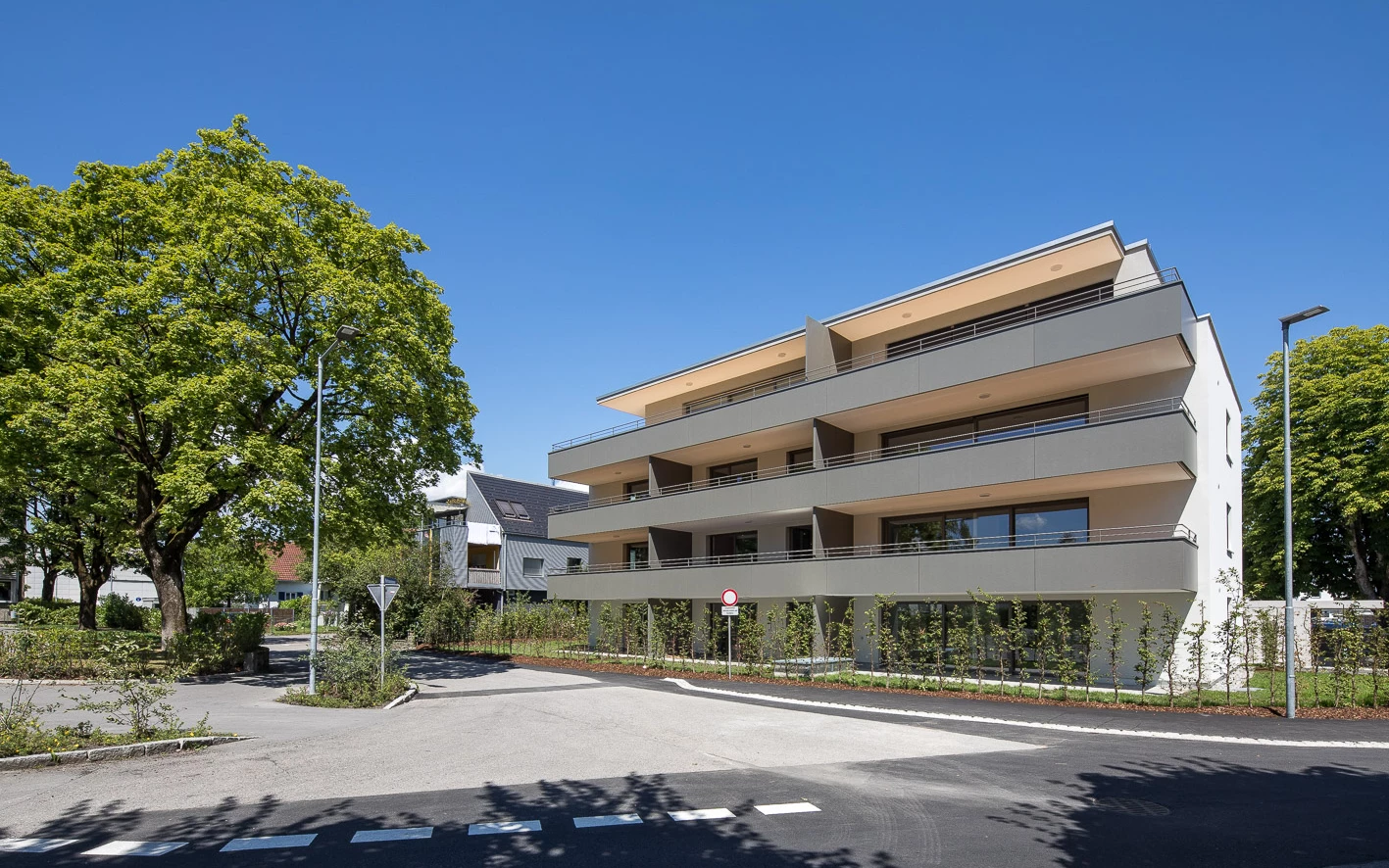 Wohnanlage Altach Goststraße (© Walser) Wohnanlage Altach Goststraße (© Walser)