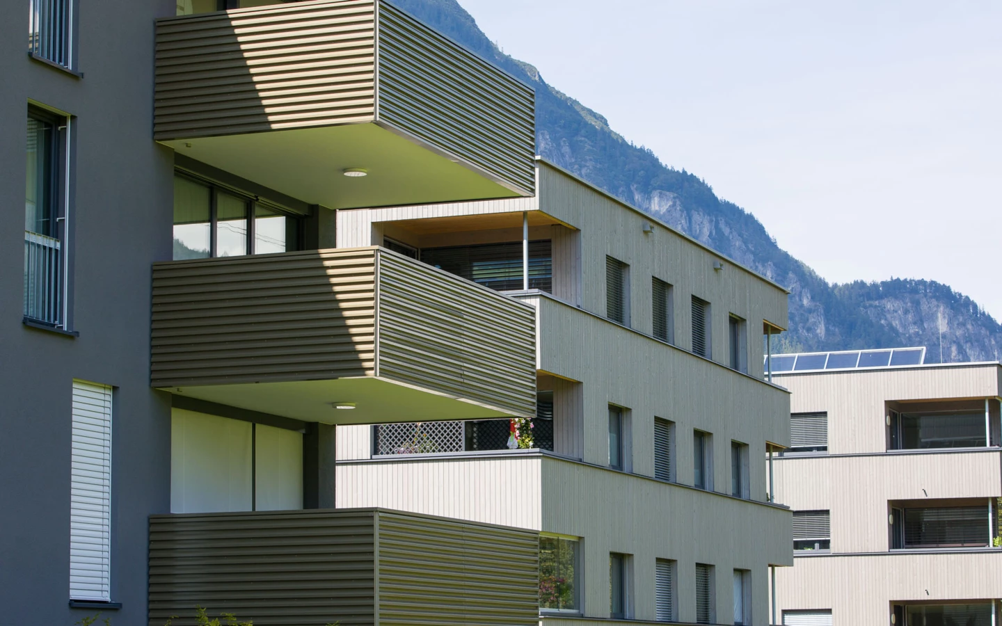 Wohnanlage Bahnhofsstrasse Vandans aussen 4 Wohnanlage Bahnhofsstrasse Vandans aussen 4