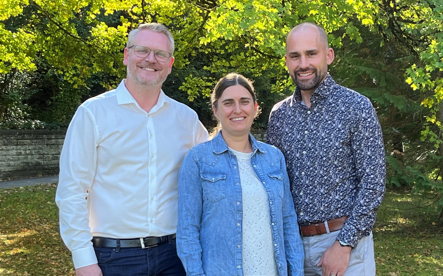 Verwaltungsrat der Wohlgensinger AG bestehend aus v.l.n.r. Philipp Hirt, Carmen Rutz, Simon Rutz Präsident.
